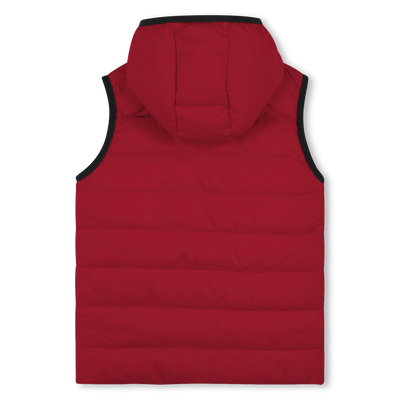 Gewatteerd jack met capuchon in flanne-effect BOSS BOY