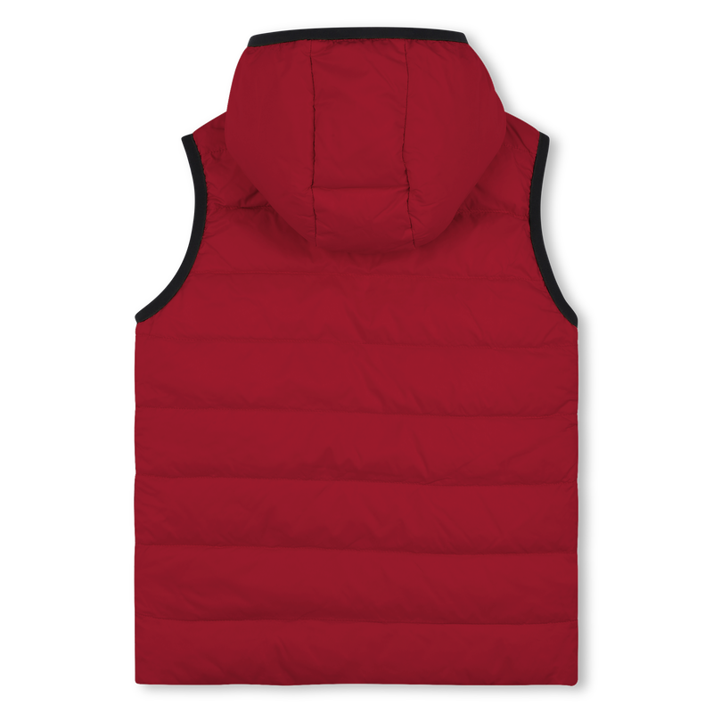 Gewatteerd jack met capuchon in flanne-effect BOSS 
                        BOY