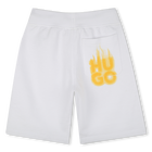 Fleece joggingbermuda HUGO 
                    BOY