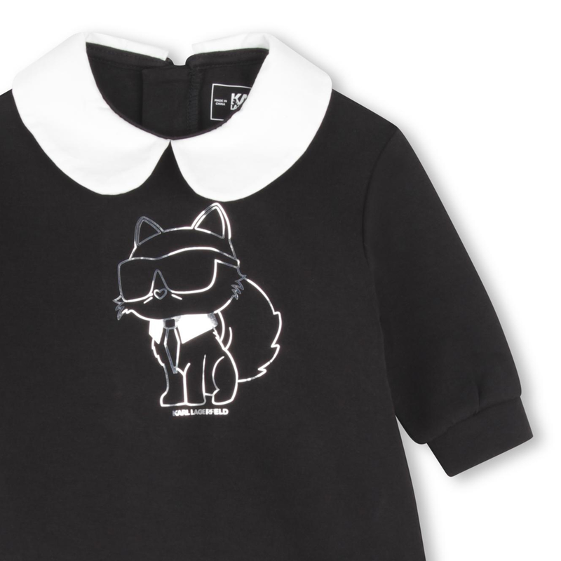 Jurk met tutu en lage taille KARL LAGERFELD KIDS 
                        GIRL