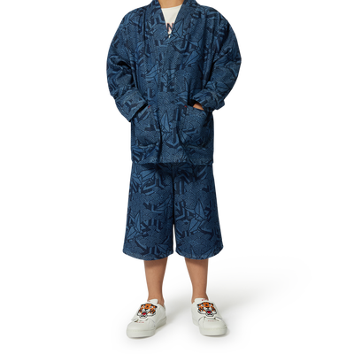 Spijkerjasje met print KENZO KIDS UNISEX