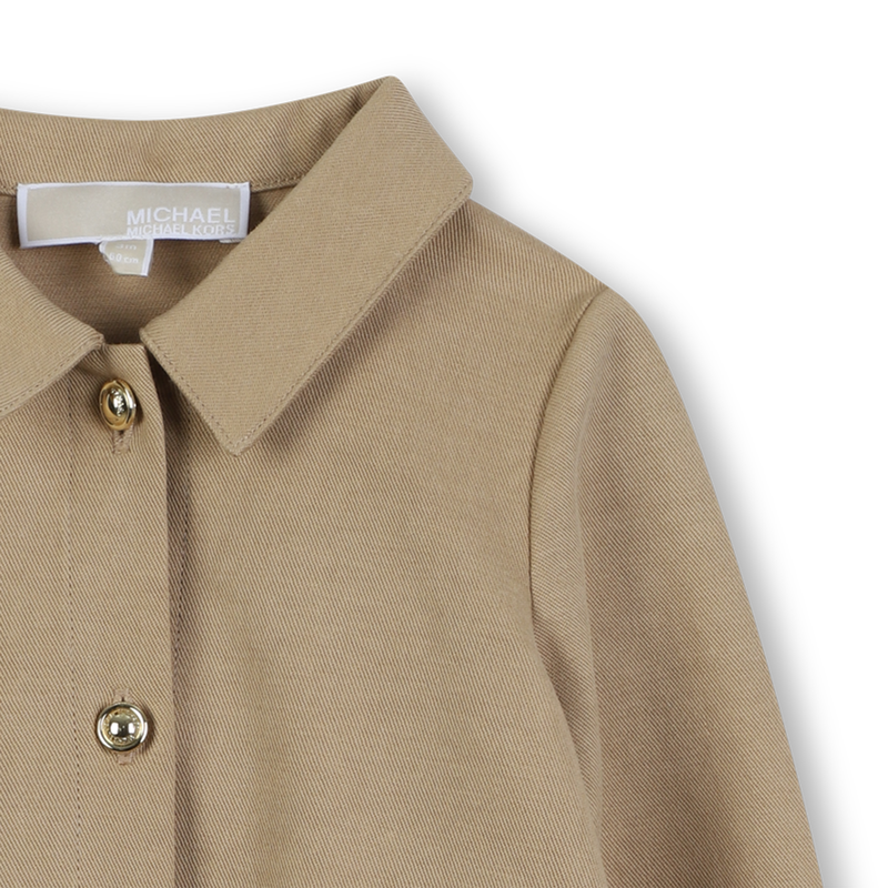 Twill jurk MICHAEL KORS 
                        GIRL