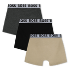 Set van 3 katoenen boxershorts BOSS 
                    BOY