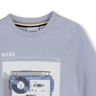 T-shirt met lange mouwen BOSS 
                    BOY