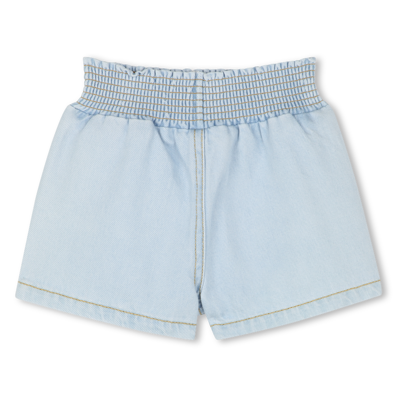 Denim short met zakken KENZO KIDS 
                        GIRL