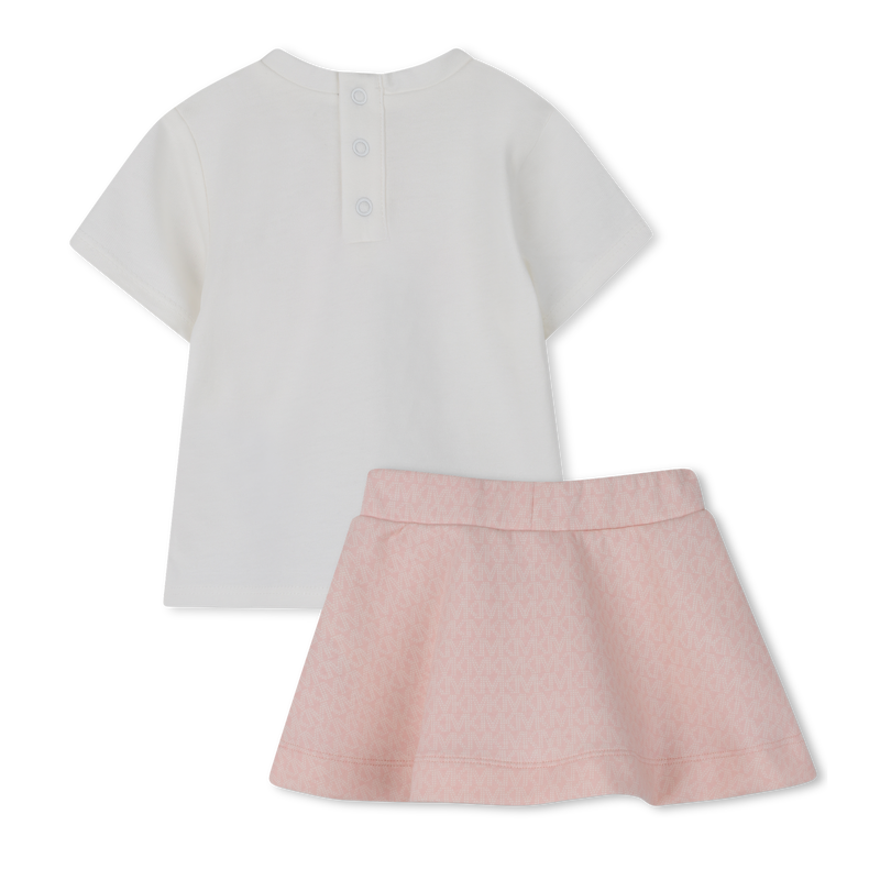 T-SHIRT EN ROK SET MICHAEL KORS 
                        GIRL
