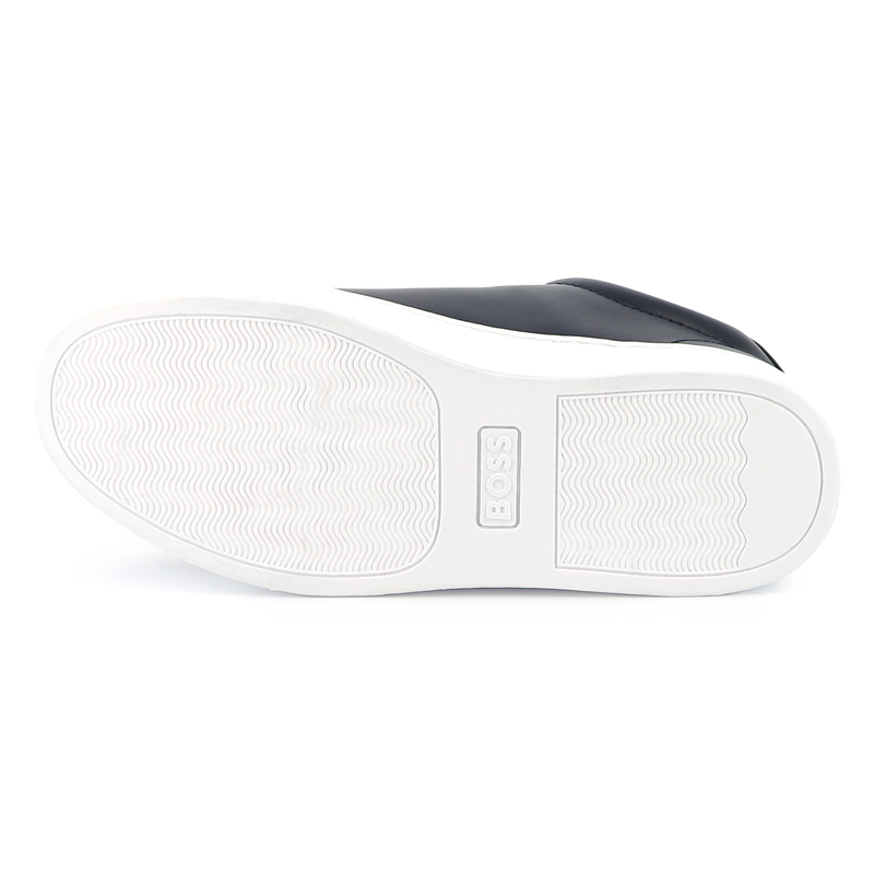 Lederen sneakers met veters BOSS 
                        BOY