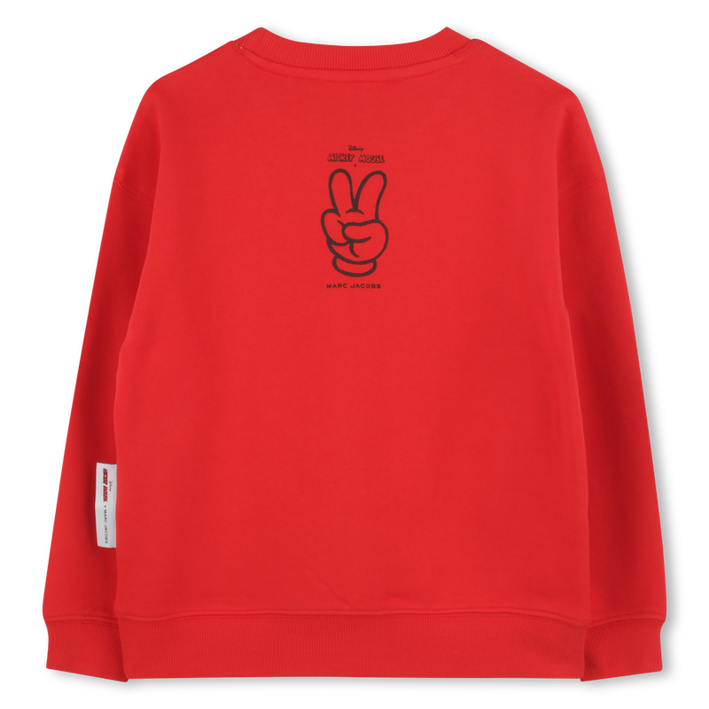 Fleece sweater van katoen MARC JACOBS 
                        BOY