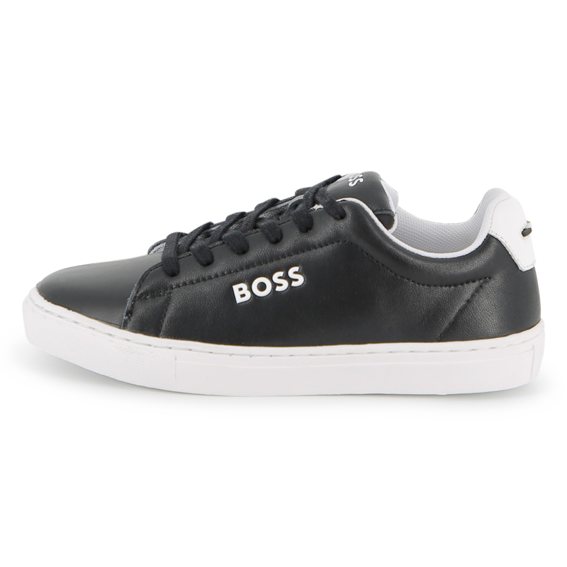 SNEAKERS MET VETERS BOSS 
                        BOY