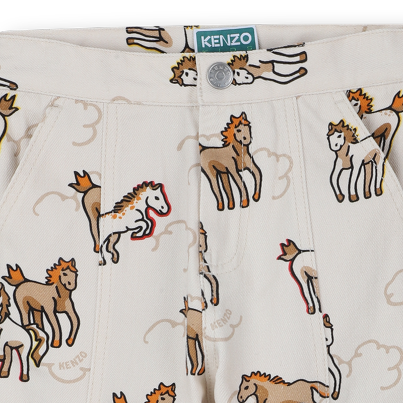BROEK MET RECHT MODEL KENZO KIDS 
                        UNISEX