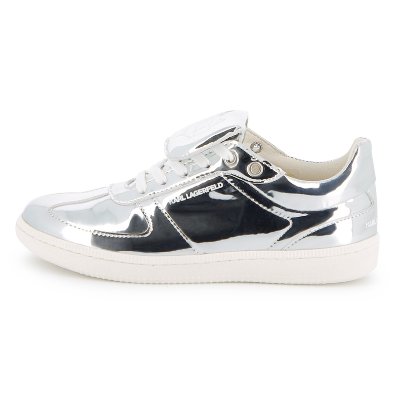 Sneakers met spiegeleffect KARL LAGERFELD KIDS 
                        GIRL