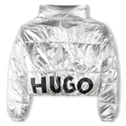 Korte omkeerbare anorak HUGO 
                    GIRL