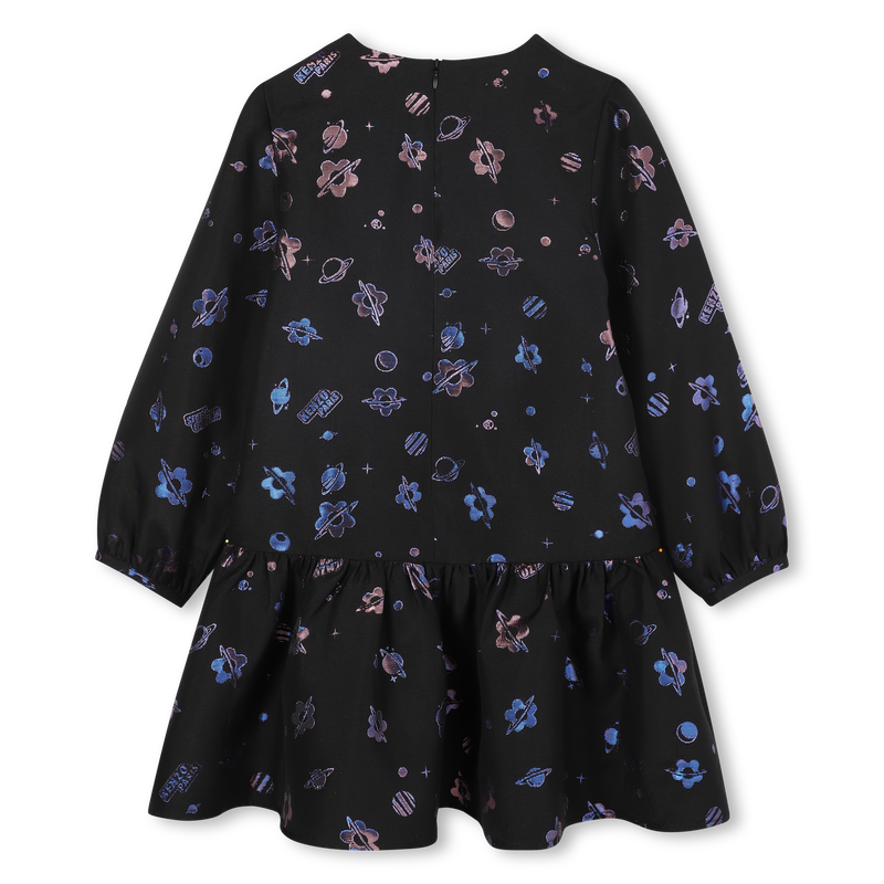Jurk met lange mouwen KENZO KIDS 
                        GIRL