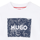 T-shirt met korte mouwen HUGO 
                    BOY