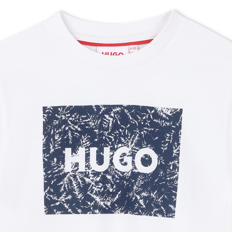 T-SHIRT MET KORTE MOUWEN HUGO 
                        BOY