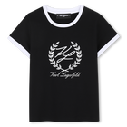 T-shirt met korte mouwen, ZWART, hi-res