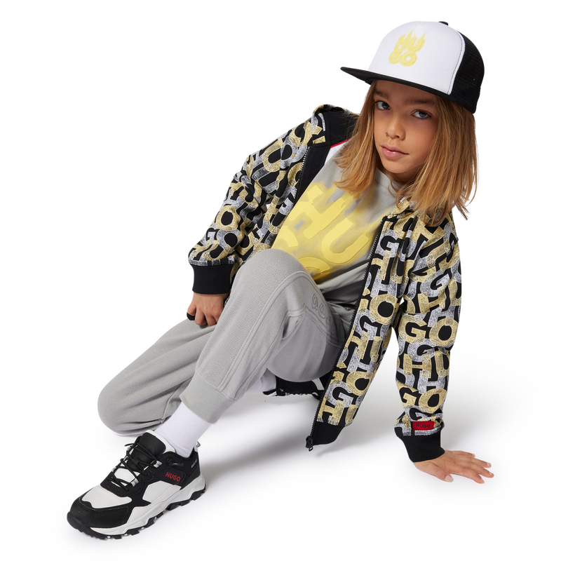 Katoenen T-shirt, korte mouwen HUGO 
                        BOY