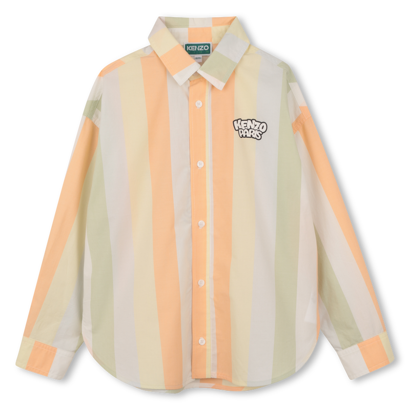 Gestreept overhemd met lange mouwen KENZO KIDS 
                        BOY