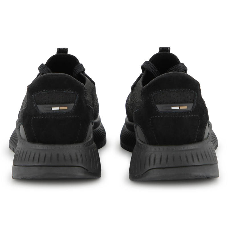 SNEAKERS MET VETERS BOSS 
                        BOY