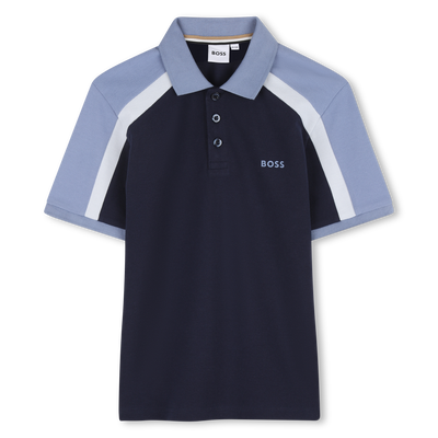 POLOSHIRT MET KORTE MOUWEN BOSS BOY