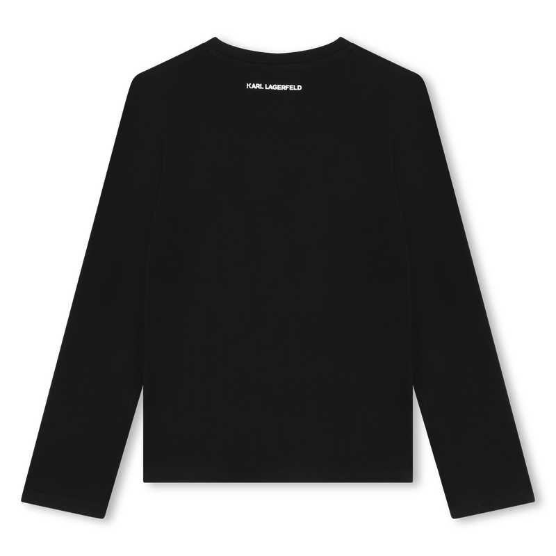 T-shirt met print KARL LAGERFELD KIDS 
                        GIRL