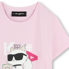 T-SHIRT KORTE MOUWEN KARL LAGERFELD KIDS 
                    GIRL