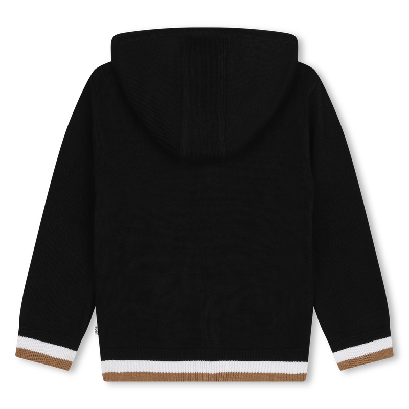 Vest van katoen en wol BOSS 
                        BOY