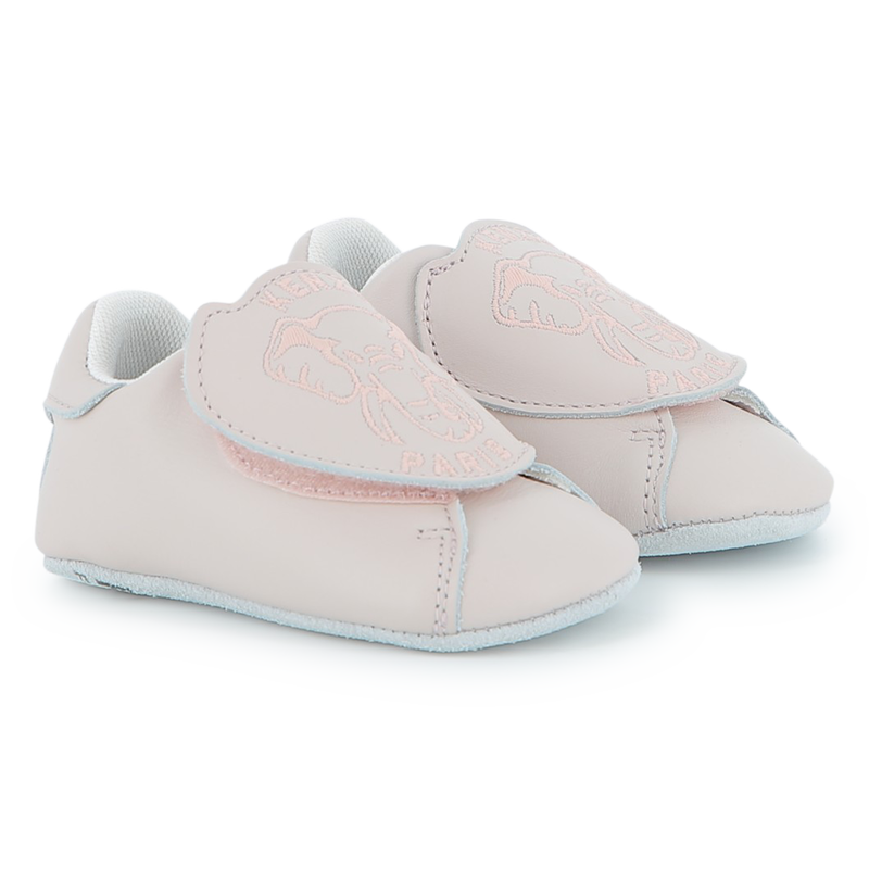 Babyslofjes van rundleer KENZO KIDS 
                        UNISEX