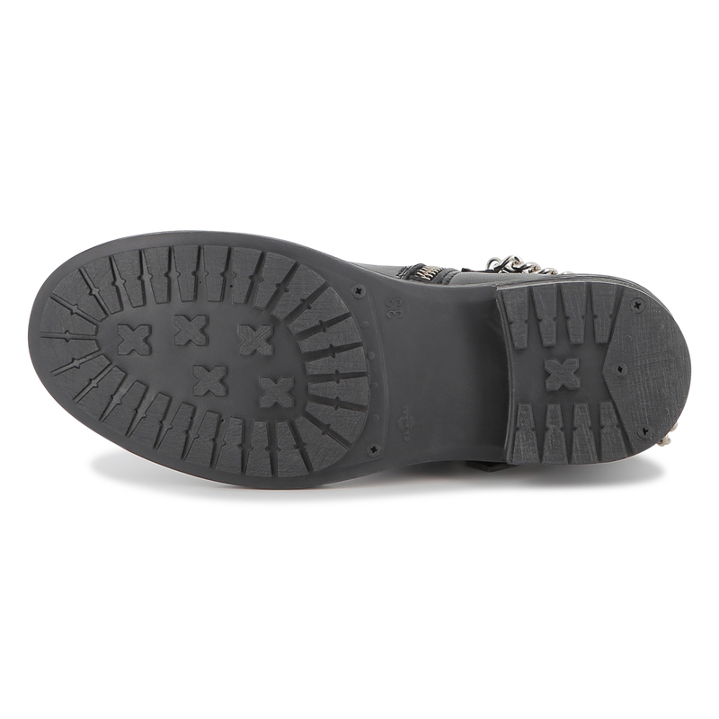 Bikerlaarzen van rundleer ZADIG & VOLTAIRE 
                        GIRL