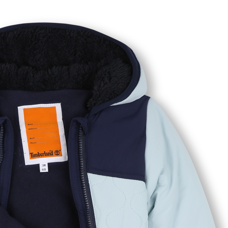 Tweekleurige jumpsuit met rits TIMBERLAND 
                        BOY