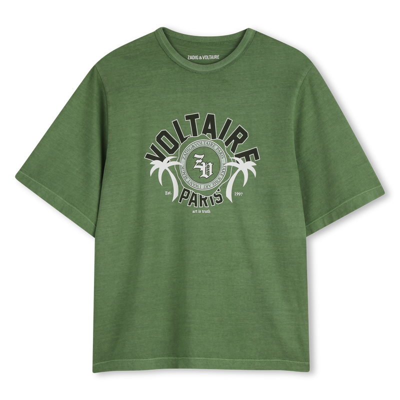 T-SHIRT MET KORTE MOUWEN ZADIG & VOLTAIRE 
                        BOY