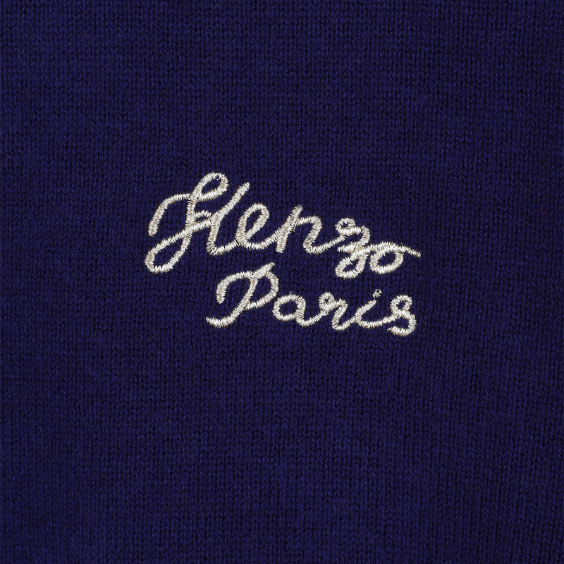 Gebreide trui met borduursel KENZO KIDS 
                        GIRL