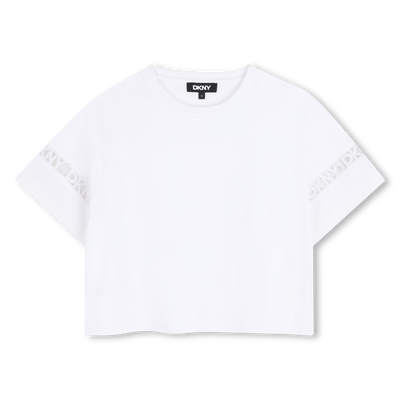 T-SHIRT MET KORTE MOUWEN DKNY GIRL