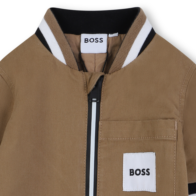 Jumpsuit van keperstof BOSS 
                        BOY