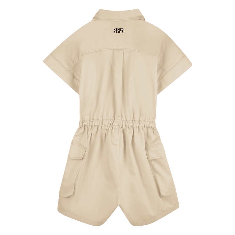 SATIJNEN PLAYSUIT KENZO KIDS 
                        GIRL