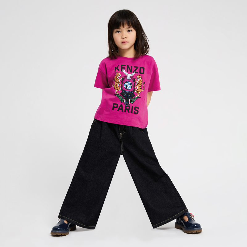 T-shirt met korte mouwen KENZO KIDS 
                        GIRL