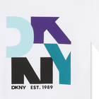 Katoenen T-shirt korte mouwen DKNY 
                    BOY