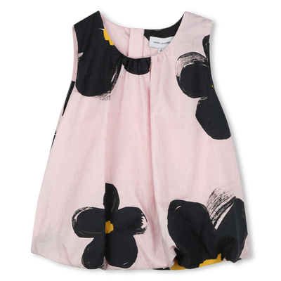 Gevoerde top van poplinkatoen MARC JACOBS GIRL