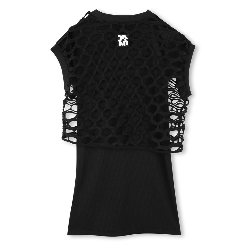 2-in-1 jurk met korte mouwen DKNY 
                        GIRL