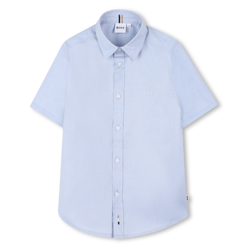Effen katoenen overhemd BOSS 
                        BOY