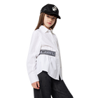 Denim broek KARL LAGERFELD KIDS 
                    GIRL