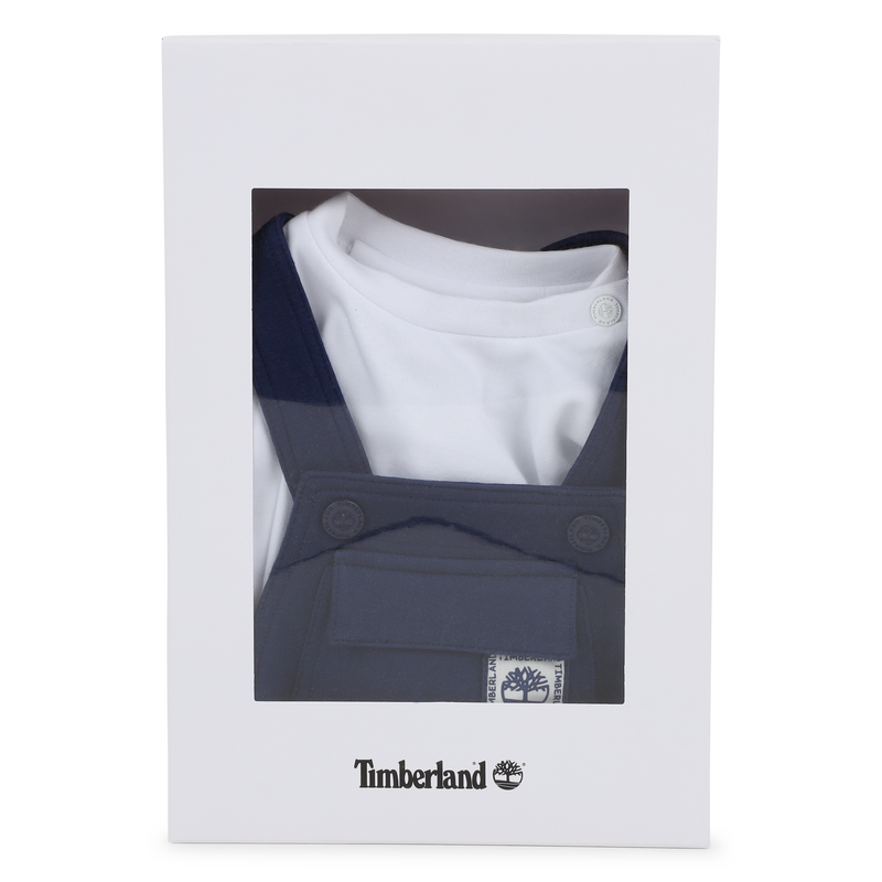 Setje T-shirt en tuinbroek TIMBERLAND 
                        JONGEN