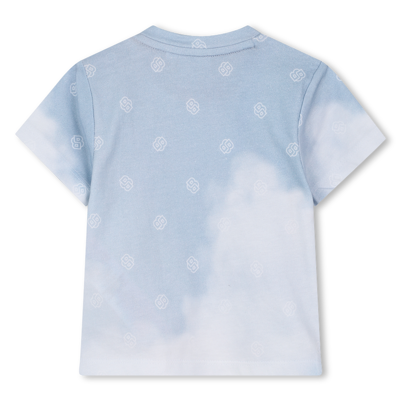 Katoenen T-shirt korte mouwen BOSS 
                        BOY