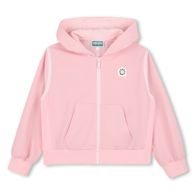 Capuchon cardigan KENZO KIDS GIRL