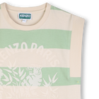 Gestreepte jurk KENZO KIDS 
                    GIRL