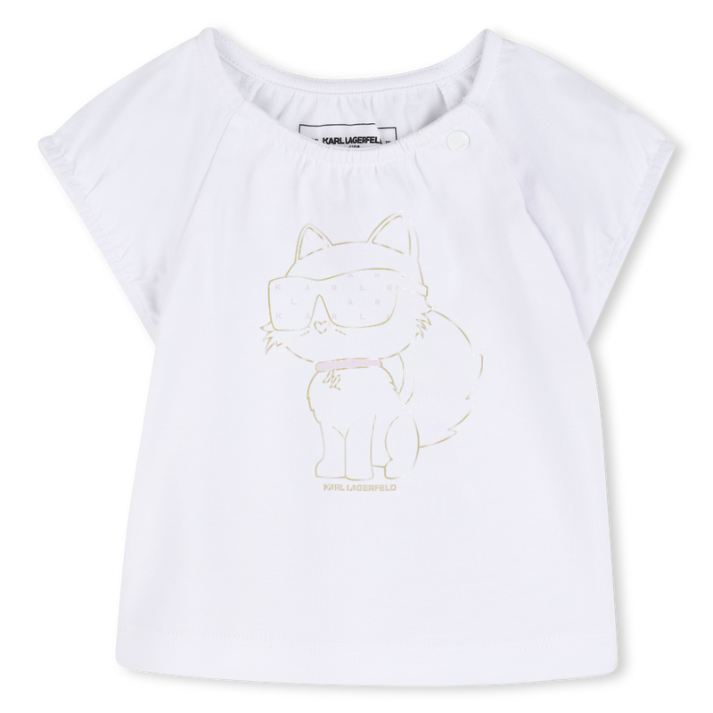 T-SHIRT EN ROK SET KARL LAGERFELD KIDS 
                        GIRL