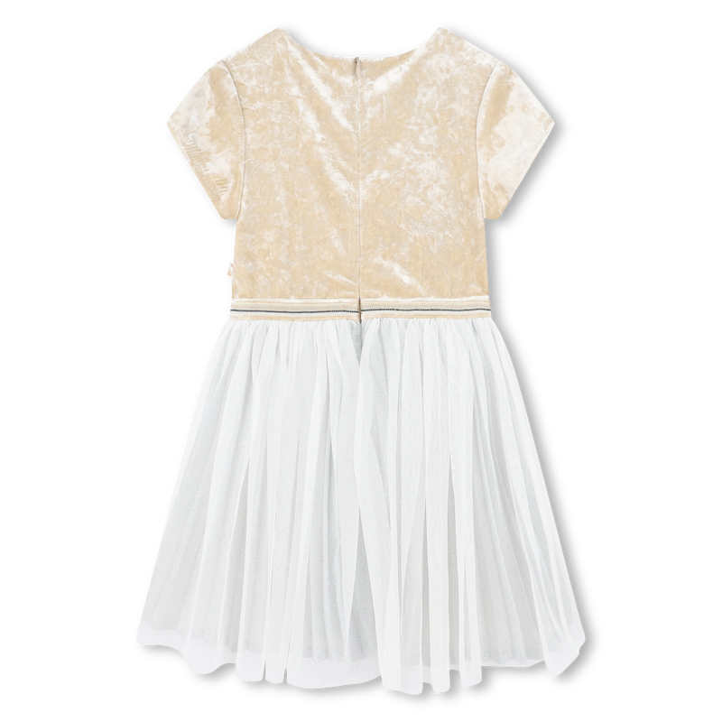 Jurk van twee materialen BILLIEBLUSH 
                        GIRL
