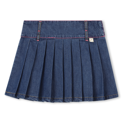 Geplooide denim rok BILLIEBLUSH GIRL
