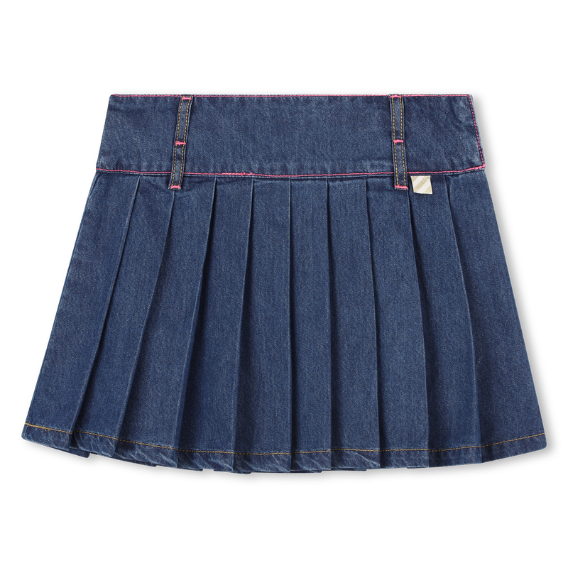 Geplooide denim rok BILLIEBLUSH 
                        GIRL