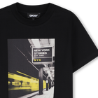 T-shirt met korte mouwen DKNY 
                    BOY